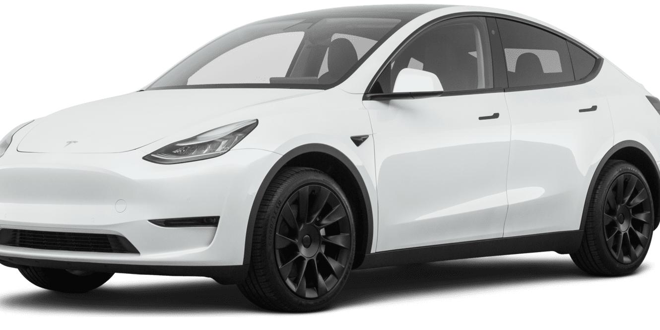 TESLA MODEL Y 2021 5YJYGDEE5MF233728 image